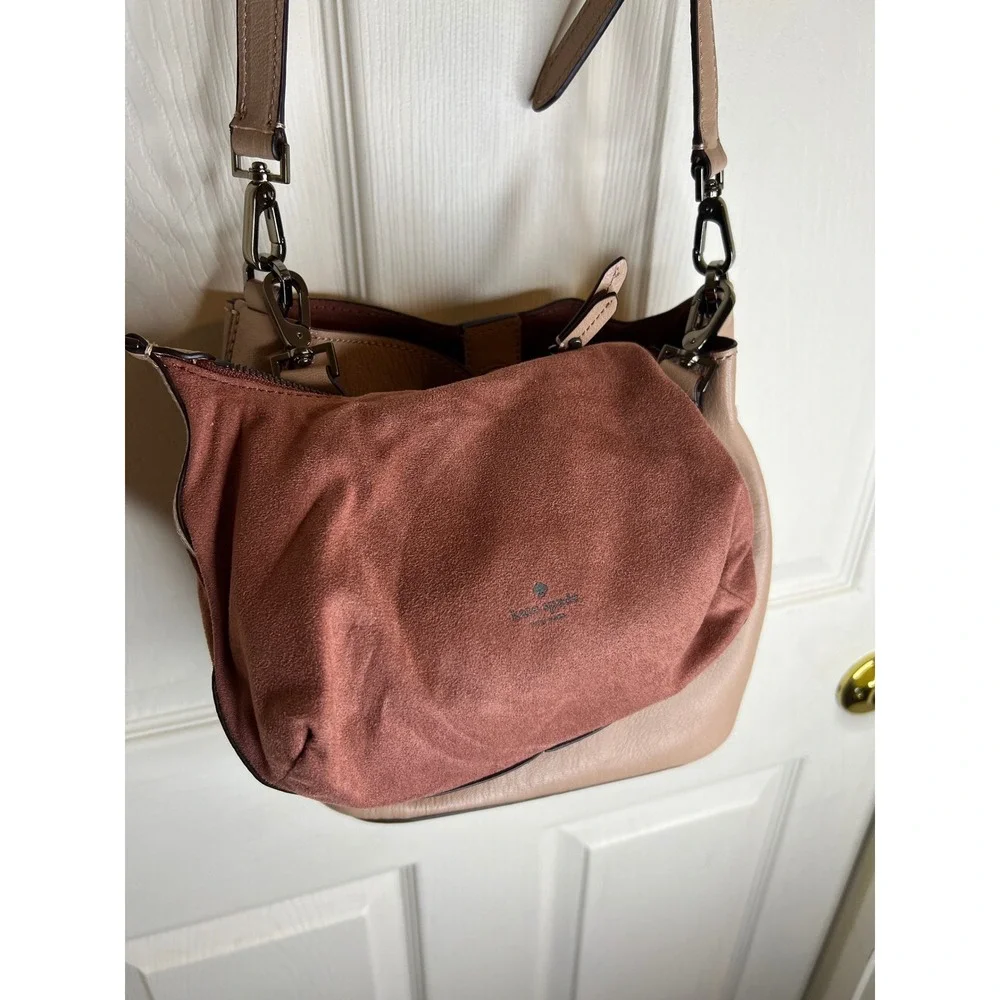 Kate Spade Atlantic Avenue small Libby hobo shoulder purse dual‎ shoulder straps